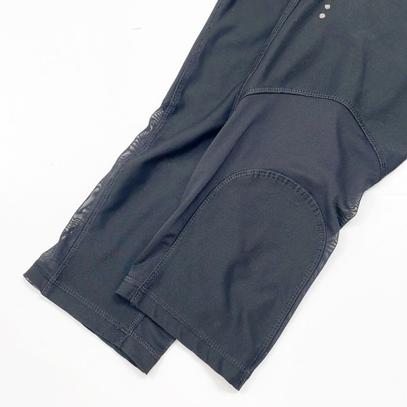 RBX black mesh cropped leggings - Picture 2 of 5